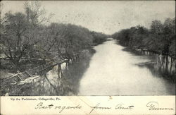 Up the Perkiomen Postcard