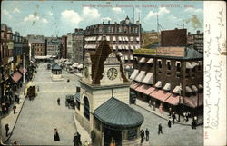 Scollay Square Postcard