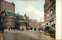 Scollay Square Boston, MA Postcard Postcard Postcard