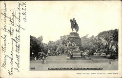 Washington Monument, Fairmount Park Postcard