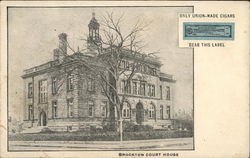 Court House Brockton, MA Postcard Postcard Postcard