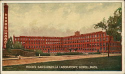 Hood's Sarsaparilla Laboratory Lowell, MA Postcard Postcard Postcard