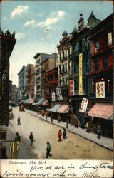 Chinatown New York, NY Postcard Postcard Postcard