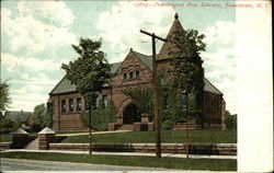 Prendergast Free Library Postcard