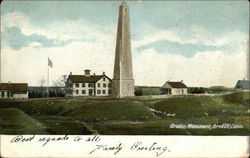 Groton Monument Postcard