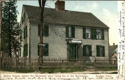 Bailey House Groton, CT Postcard Postcard Postcard