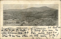 Kearsarge Mountain from Goulds Hill Postcard