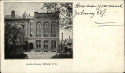 Public Library Postcard