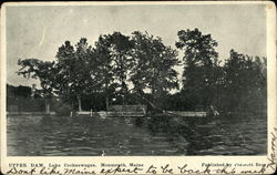 Upper Dam, Lake Cochnewagan Postcard