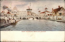 Shoot the Chutes, White City Chicago, IL Postcard Postcard Postcard