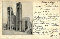 S. S. Peter and Paul Cathedral Postcard