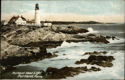 Portland Head Light Maine Postcard Postcard Postcard