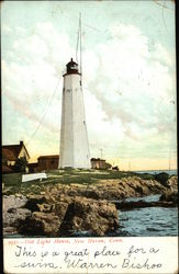 Old Light House New Haven, CT Postcard Postcard Postcard