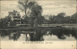 Gold Fish Pond, Lafayette Park Postcard