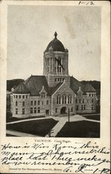 Court House Taunton, MA Postcard Postcard Postcard