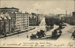 Commonwealth Ave. Postcard