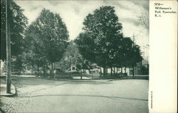 Wilkenson's Park Pawtucket, RI Postcard Postcard Postcard