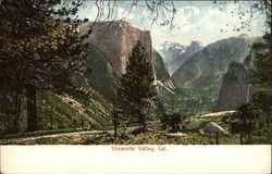 Yosemite Valley Postcard