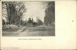 Public Library Easthampton, MA Postcard Postcard Postcard