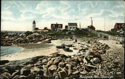 Squam Light Annisquam, MA Postcard Postcard Postcard