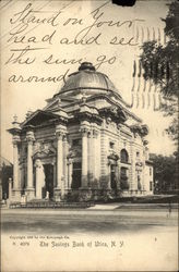 The Savings Bank Postcard