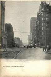 Euclid Avenue, Looking West Postcard