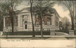 New Public Library Postcard