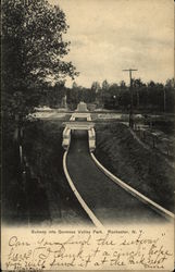 Subway into Genesee Valley Park Postcard