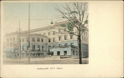 Portland City Hall Oregon Postcard Postcard Postcard