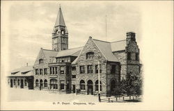 U. P. Depot Postcard