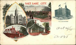 Salt Lake City Utah Postcard Postcard Postcard