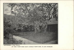 Artemisia (The Patio) Los Angeles, CA Postcard Postcard Postcard