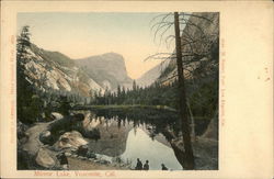 Mirror Lake, Yosemite Valley Postcard