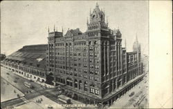 Broad Street Station, P.R.R. Postcard