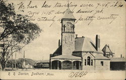 R. R. Station Postcard