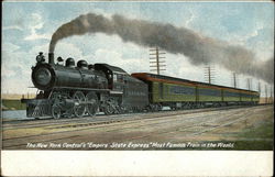 New York Central's "Empire State Express" Locomotives Postcard Postcard Postcard