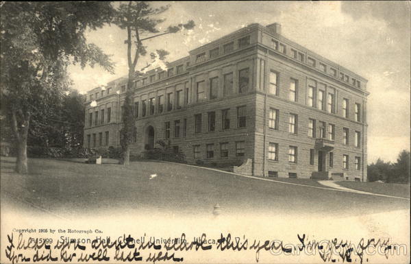 Cornell University - Stimson Hall Ithaca, NY Postcard