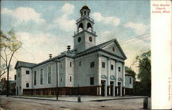 First Baptist Church Postcard