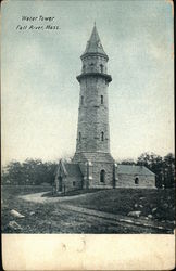 Water Tower Fall River, MA Postcard Postcard Postcard