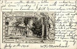 Archaeological Building, Phillips Academy Andover, MA Postcard Postcard Postcard