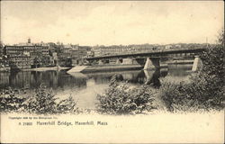 Haverhill Bridge Massachusetts Postcard Postcard Postcard