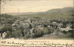 The Inn and Mt. Tom Postcard