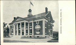 Memorial Building Postcard