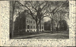 St. Johnsbury Academy Buildings Postcard