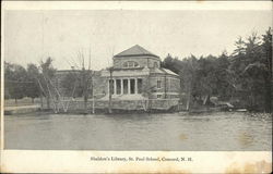 St. Paul School - Sheldon's Library Concord, NH Postcard Postcard Postcard