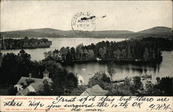 Lake Sunapee at Burkehaven Postcard