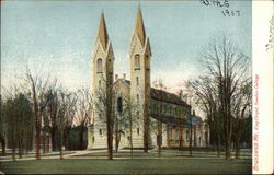 Bowdoin College - King Chapel Brunswick, ME Postcard Postcard Postcard