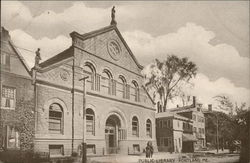 Public Library Postcard