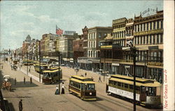 Canal St. New Orleans, LA Postcard Postcard Postcard