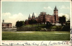 Holy Cross College Worcester, MA Postcard Postcard Postcard